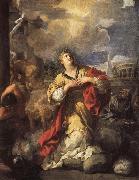 Pietro da Cortona St.Martina Refusing to Worship Idols oil painting
